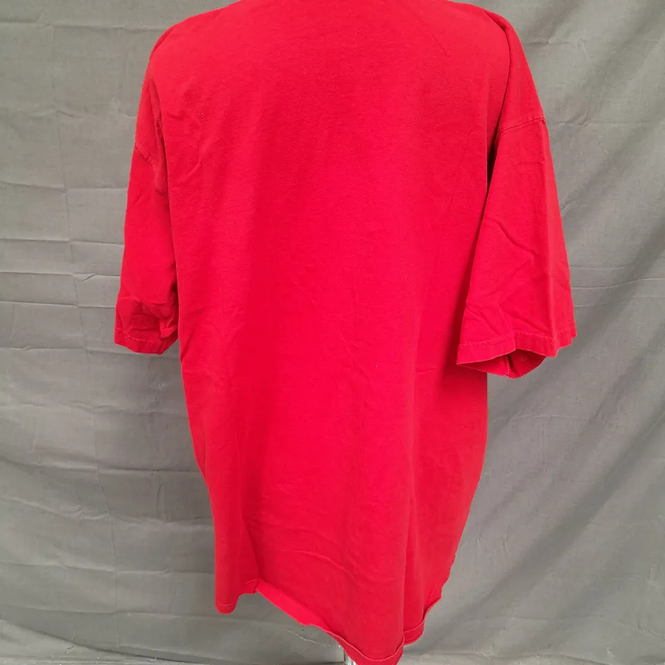 CARDINALS BASEBALL EMBROIDERED TSHIRT IN RED SIZE XL