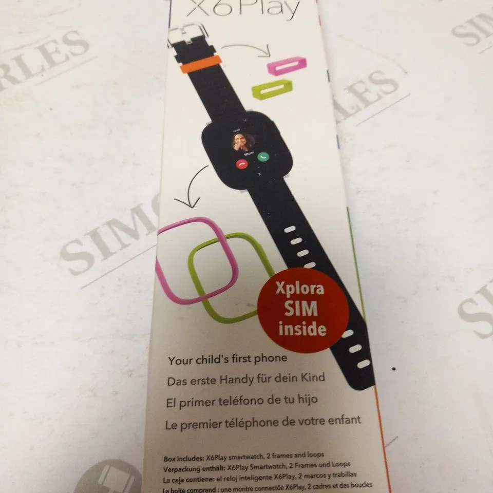 BOXED XPLORA X6 PLAY WATCH