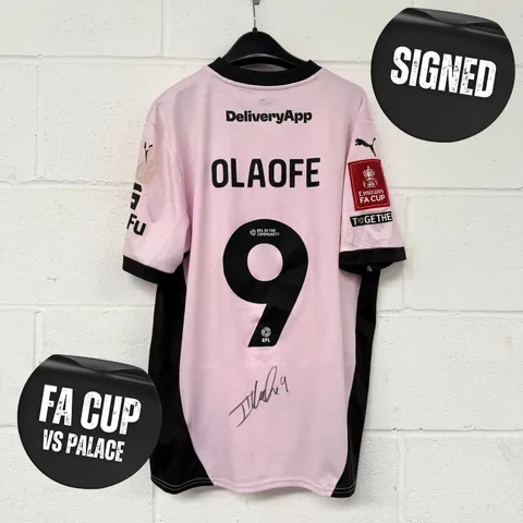 #9 - Tanto Olaofe - FA Cup Football Shirt 24/25 - Size L - Signed