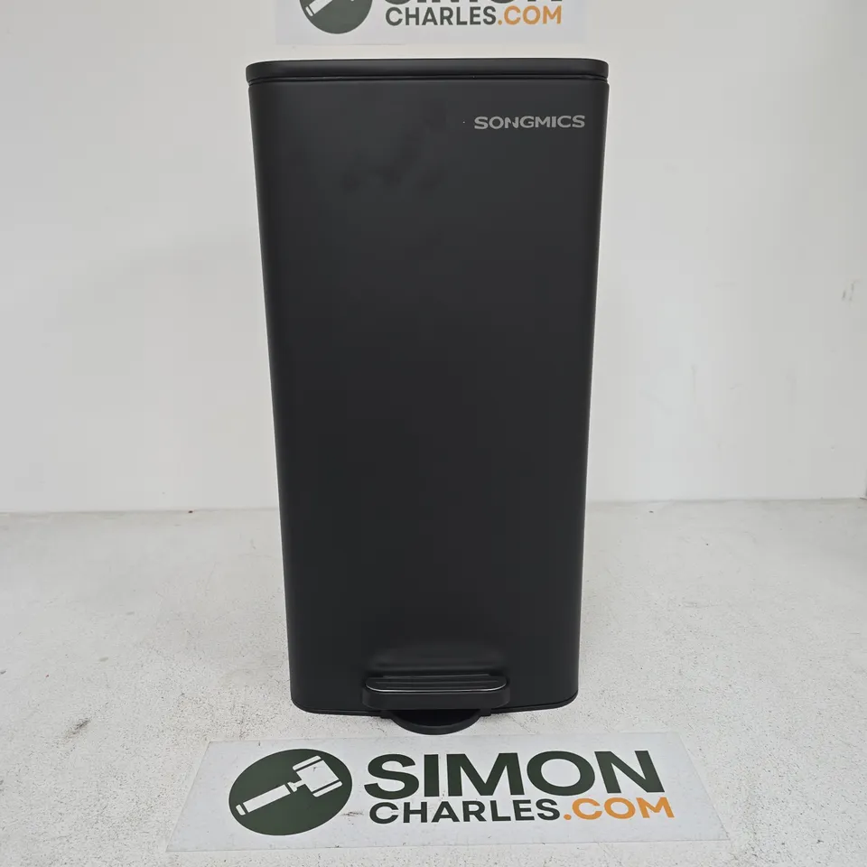 BOXED SONGNOMICS LTB593B02 TRASH CAN IN BLACK
