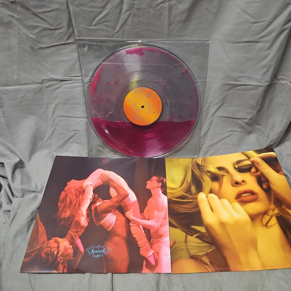 ADDISON – VINYL LP (COLOURED PINK LIQUID VINYL)