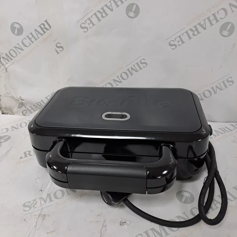 BREVILLE ULTIMATE 2 PORTION SANDWICH TOASTER - BLACK