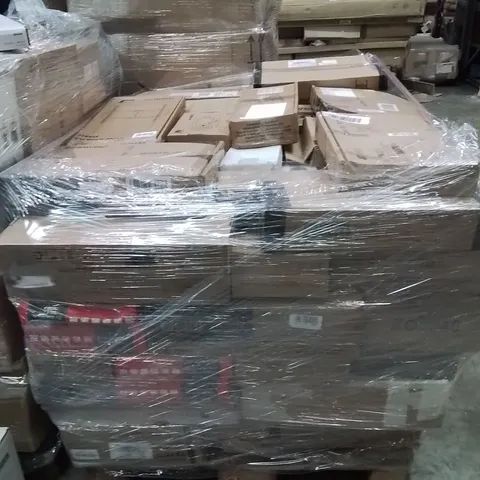 PALLET TO CONTAIN A LARGE QUANTITY OF WALL MOUNTED BRACKETS 