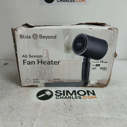 BOXED BLISS & BEYOND ALL SEASON FAN HEATER