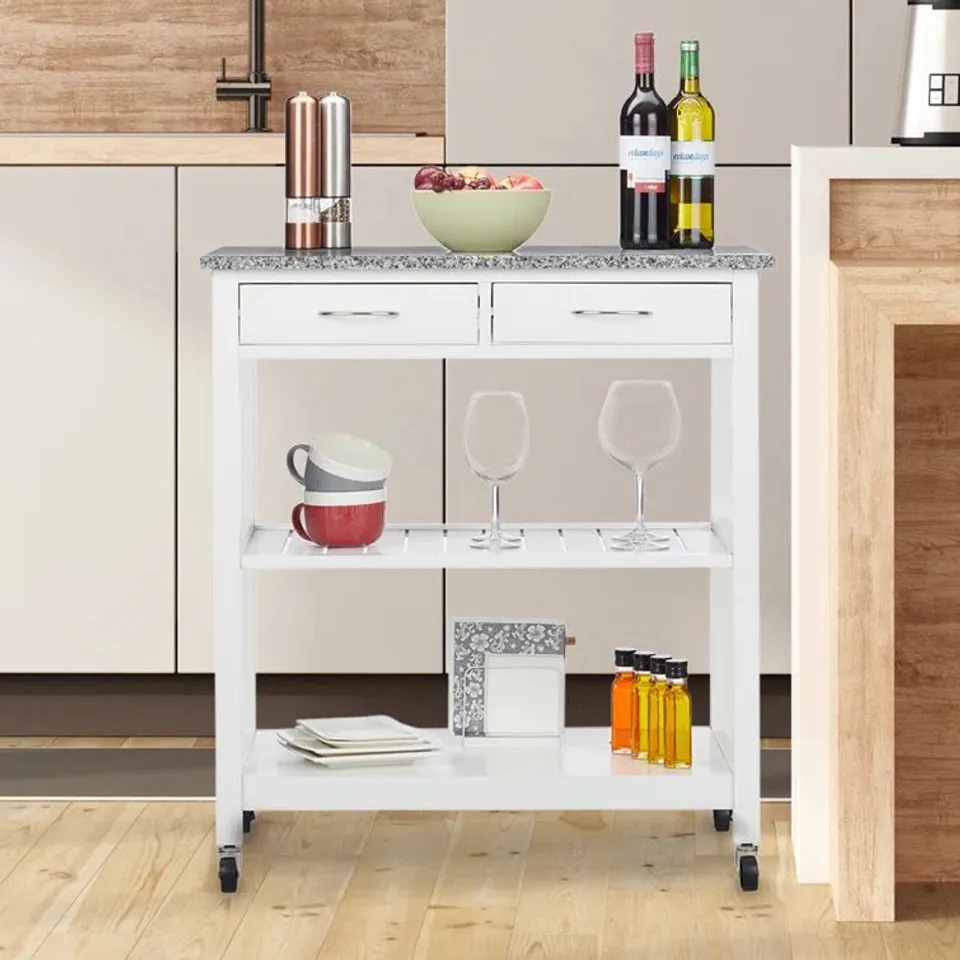 BOXED STAPP KITCHEN CART