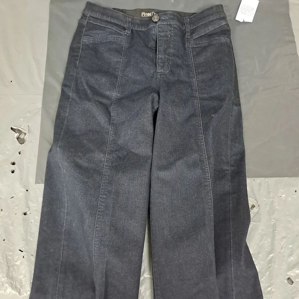 MARLA WYNNE DENIM RELAXED WIDE JEAN - 10