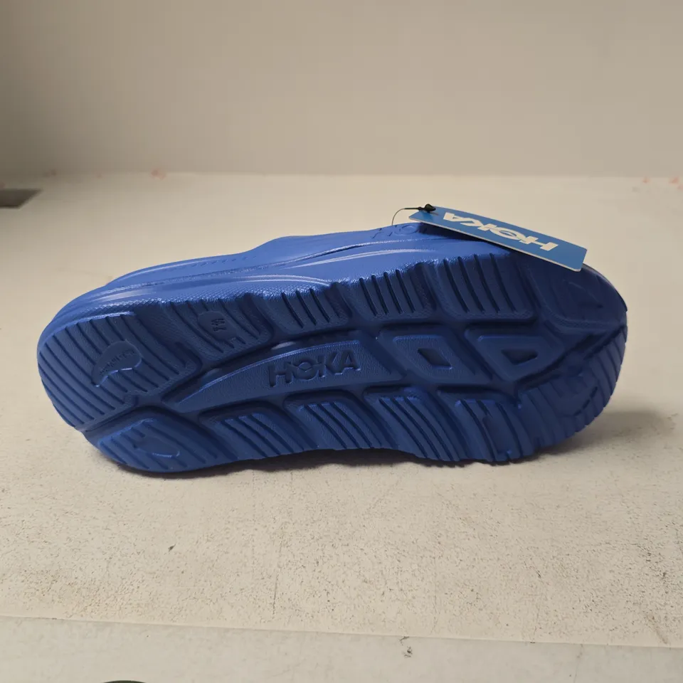 HOKA BLUE RECOVERY SLIDE UK 6.5 UNBOXED