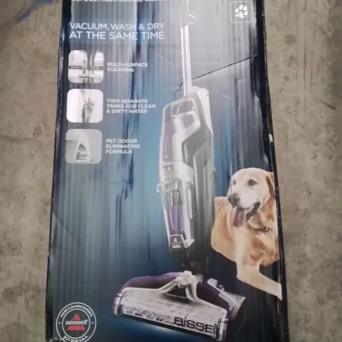 BOXED BISSELL CROSSWAVE PET PRO WET & DRY MULTI SURFACE CLEANER