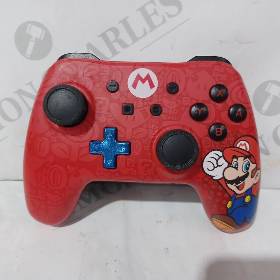 POWER A 1506261-02 SUPER MARIO THEMED GAME CONTROLLER