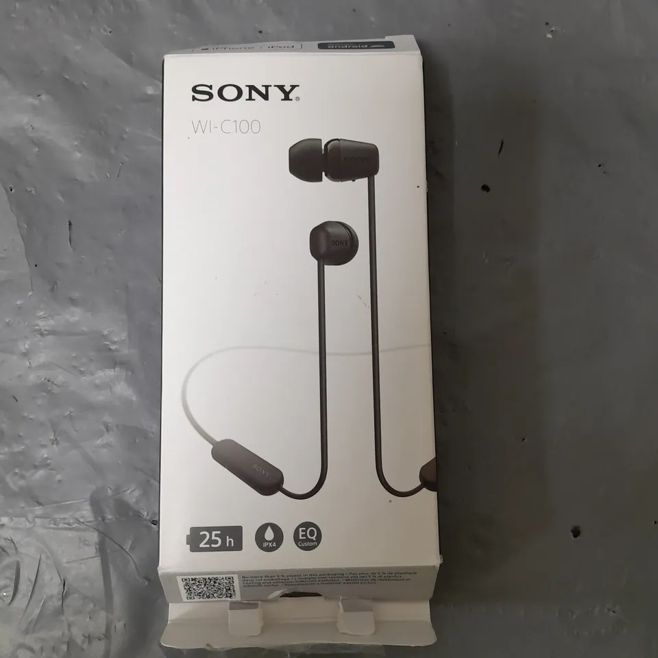 SONY WIC100 WIRELESS IN-EAR HEADPHONES