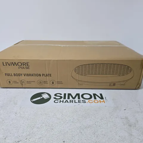 BOXED LIVMORE PULSE FULL BODY VIBRATION PLATE