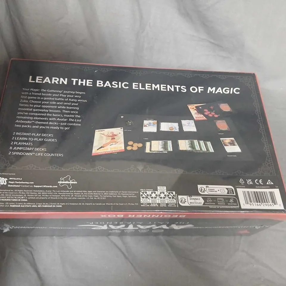 MAGIC: THE GATHERING AVATAR THE LAST AIRBENDER BEGINNER BOX