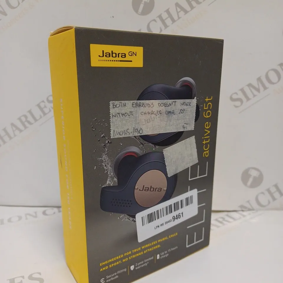 BOXED JABRA ELITE ACTIVE 65T EARBUDS