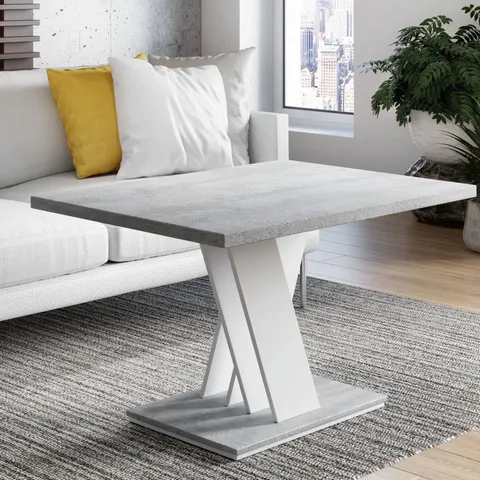 ABDO TABLE TOP WHITE/GREY