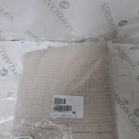 K BY KELLY HOPPEN 100% COTTON MUSLIN THROW 150X200CM