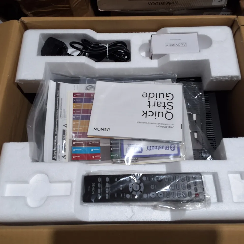 BOXED DENON 11.4 CHANNEL AV AMPLIFIER - AVC-X6800H