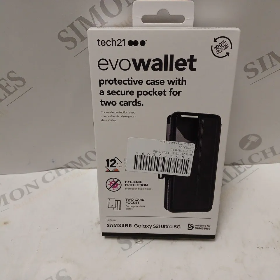 APPROXIMATELY 18 TECH21 EVOWALLET PROTECTIVE CASE FOR SAMSUNG GALAXY S21 ULTRA 5G