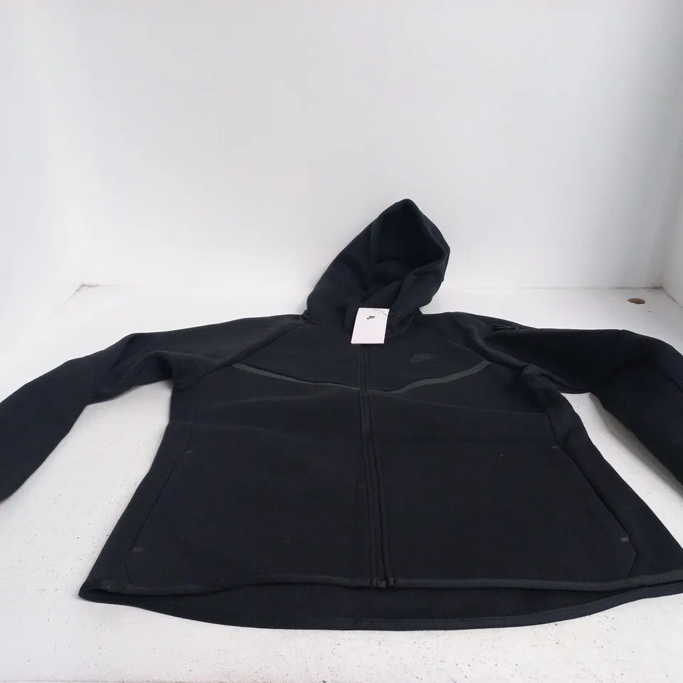 NIKE WOMEN’S ZIP HOODIE – BLACK, UK L
