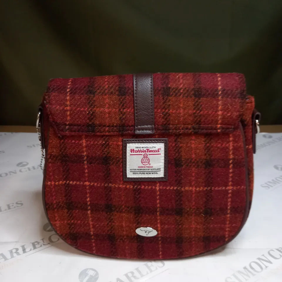 GLEN APPIN HARRIS TWEED SHOULDER BAG