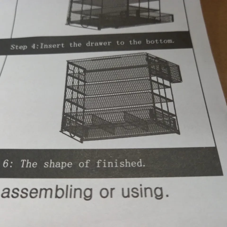 BOXED WIRE OFFICE STORAGE SYSTEM 