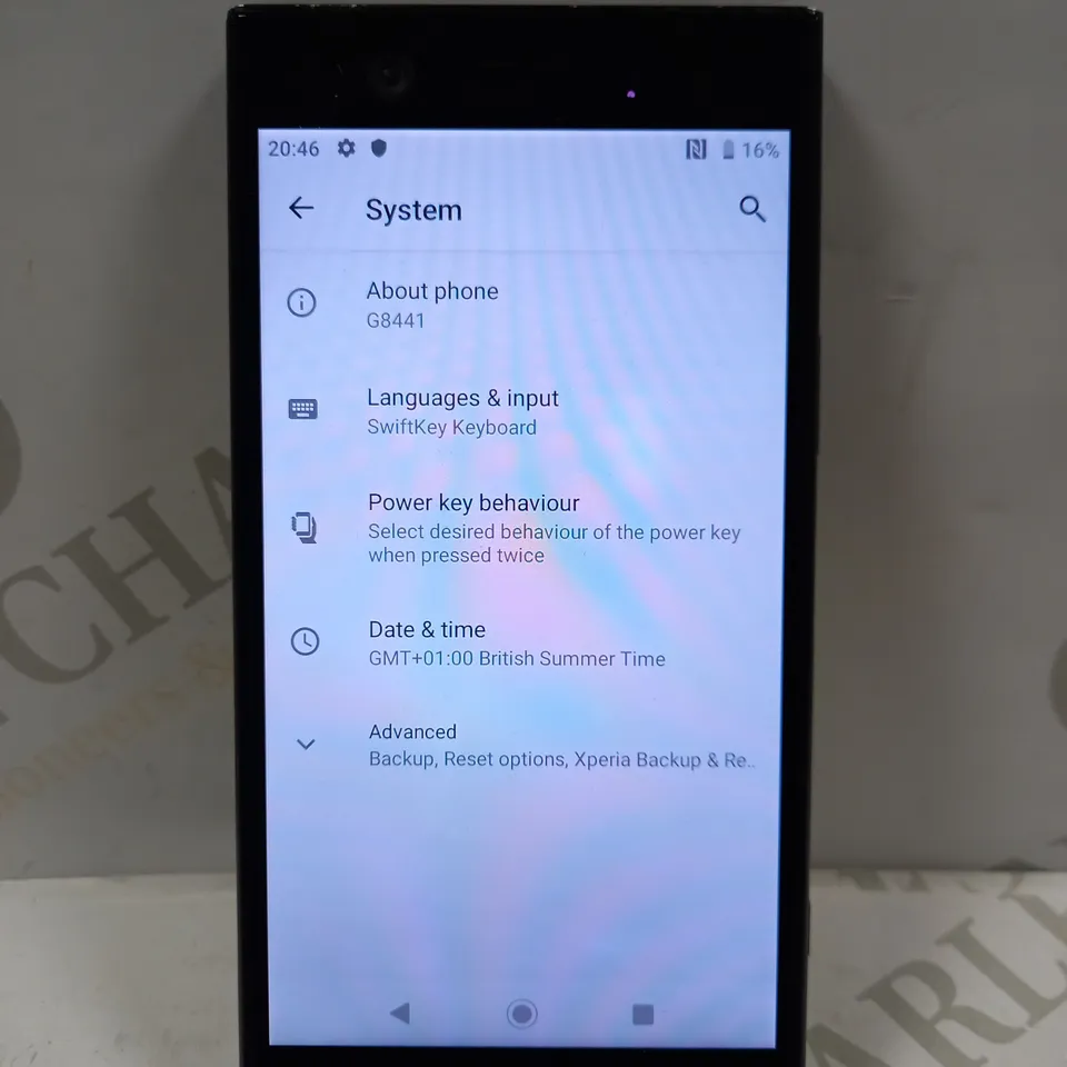SONY XPERIA XZ1 COMPACT
