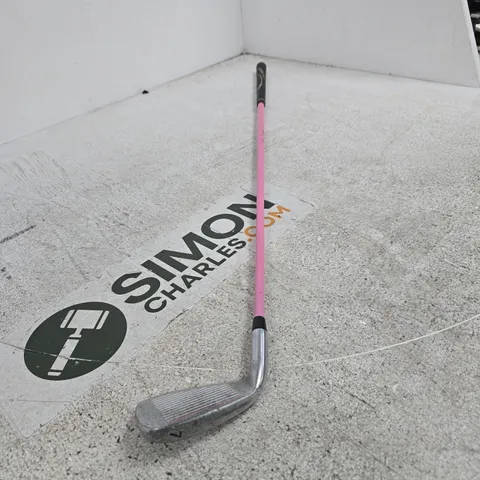 GOLF CLUB IRON – PINK SHAFT, PRO SERIES (GOLF GIRL)