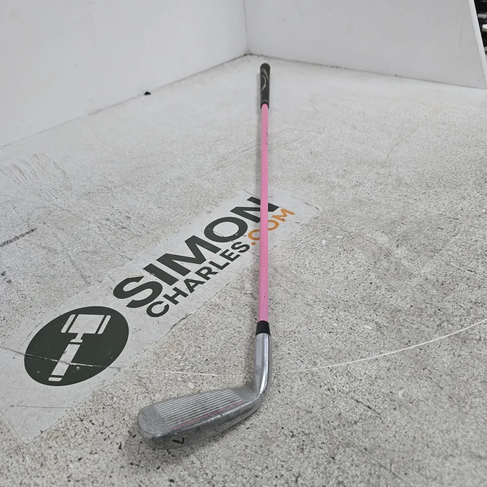GOLF CLUB IRON – PINK SHAFT, PRO SERIES (GOLF GIRL)