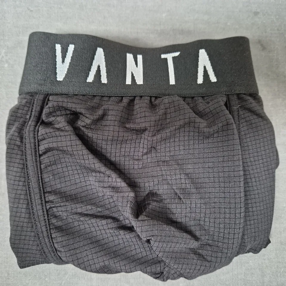 VANTA BOXER SHORTS IN BLACK SIZE LARGE