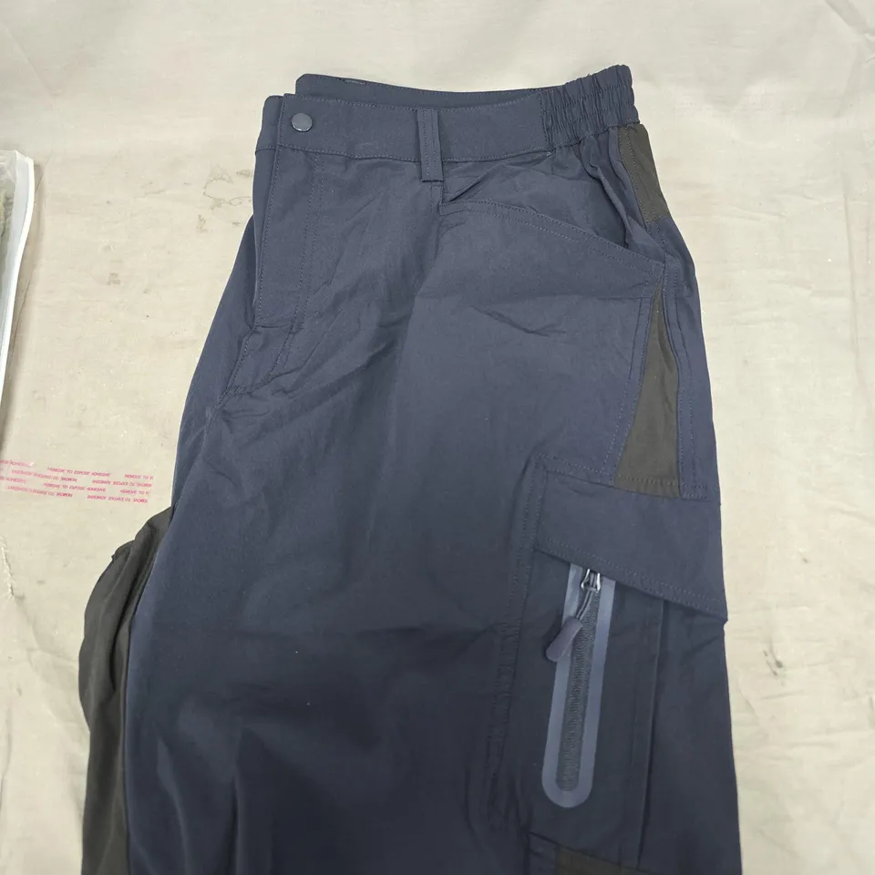 MAGCOMSEN Men's Cargo Pants, Navy, UK 38 (US 38 / EU 38 / JP 3XL)