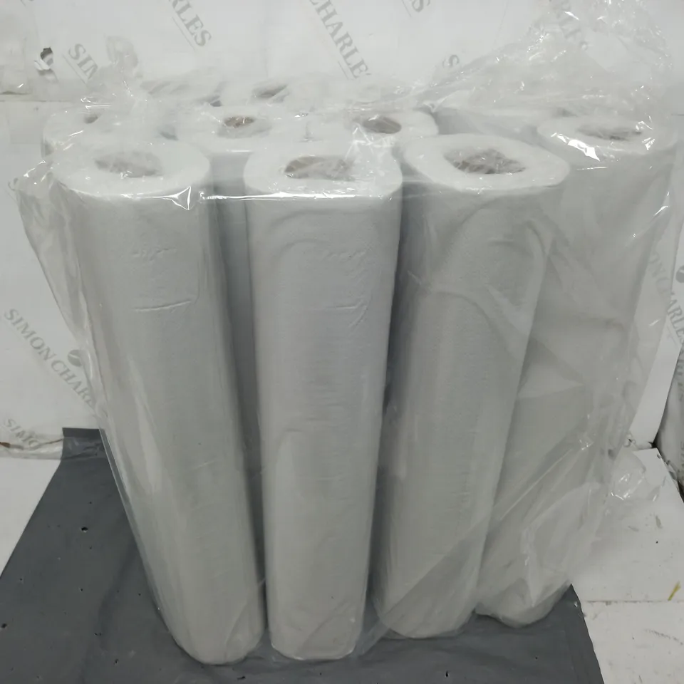 12 BOXED SIRIUS ECOROLL WHITE HYGIENE ROLLS