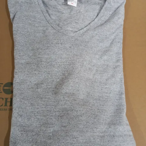 KIM AND CO GREY TUNIC XL