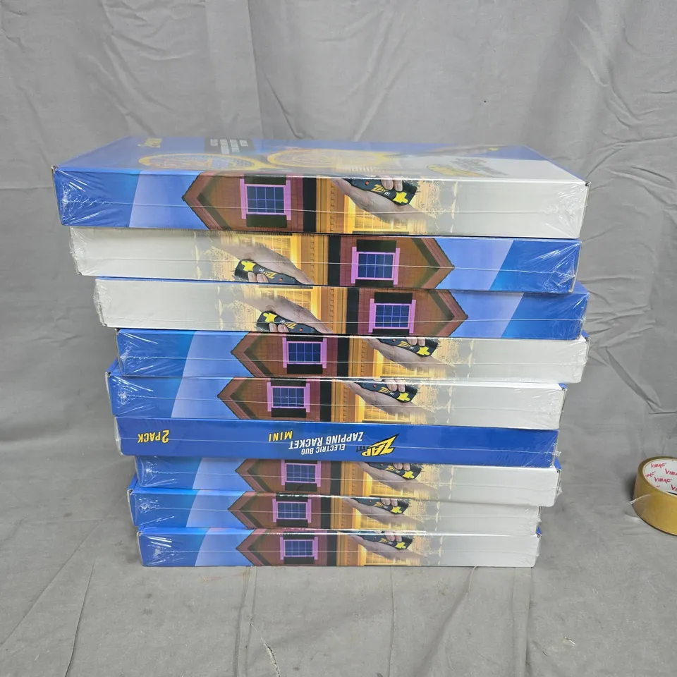 A BOX OF APROXIMATELY 9  Zap It! Mini Twin Bug Zapper 2-Pack – Rechargeable Insect Zappers (Boxed)