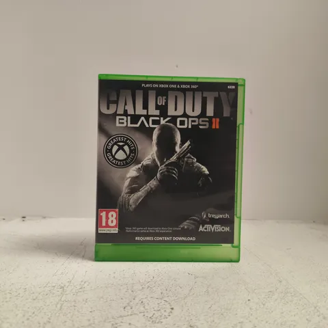 CALL OF DUTY BLACK OPS II XBOX VIDEO GAME