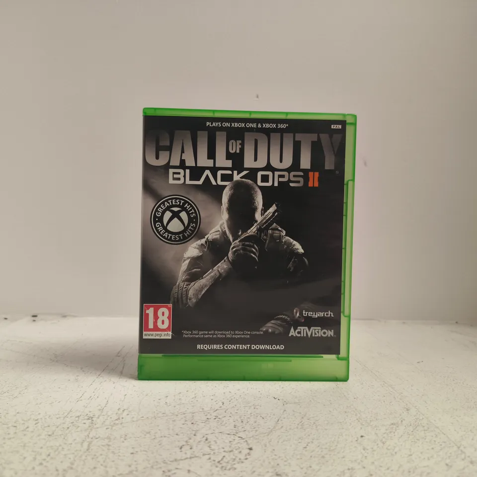 CALL OF DUTY BLACK OPS II XBOX VIDEO GAME