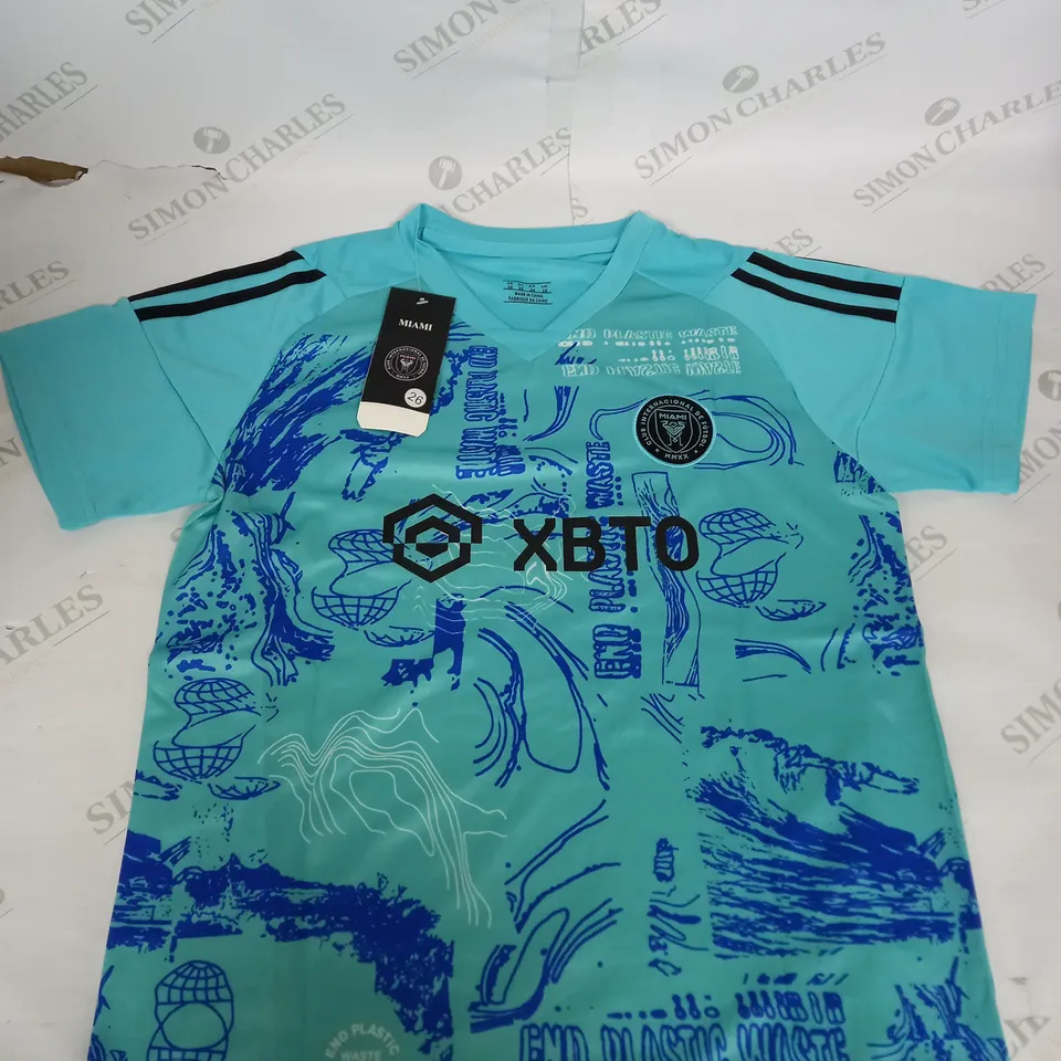 INTER MIAMI FC AWAY KIT WITH MESSI 10 SIZE 26