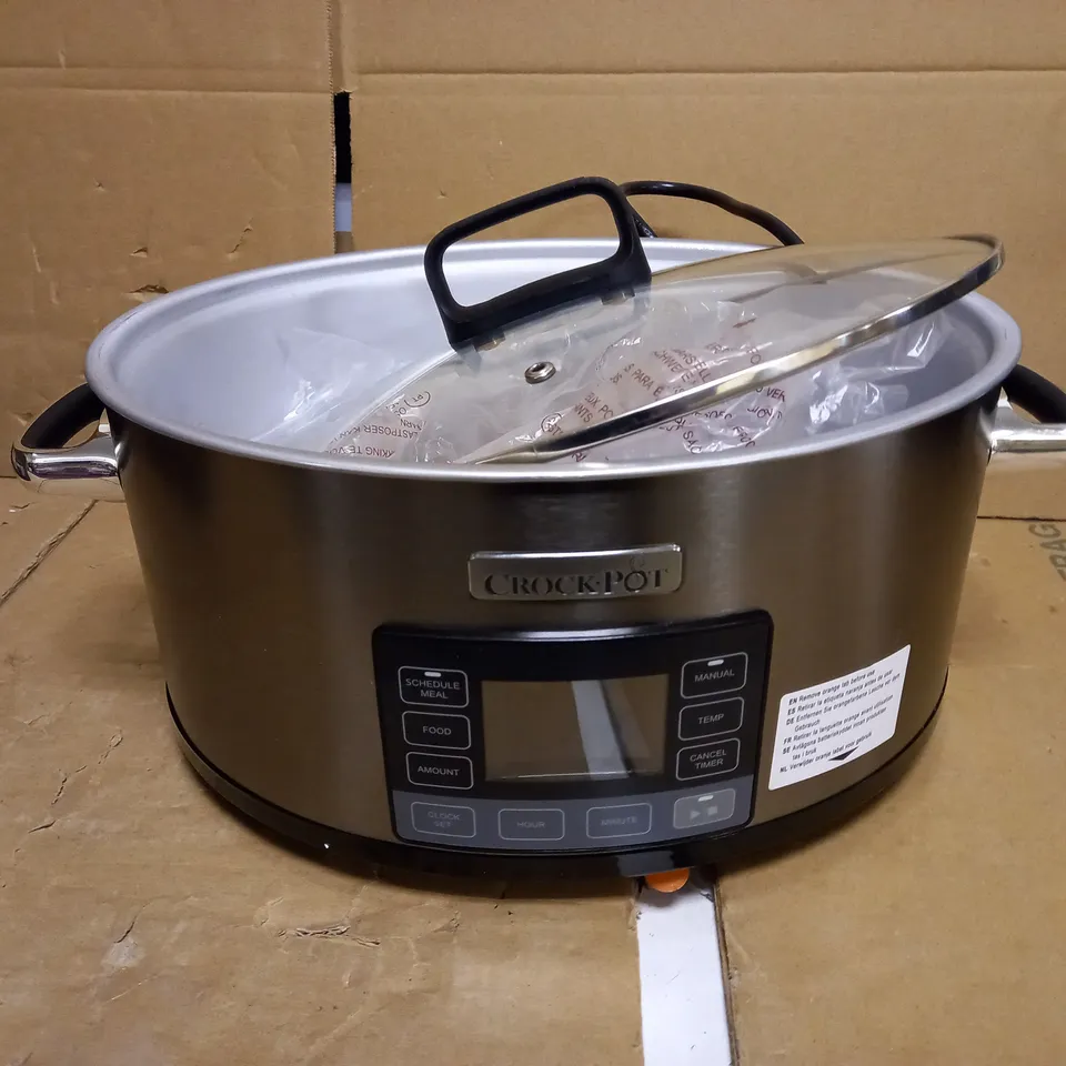 CROCK-POT TIMESELECT DIGITAL SLOW COOKER