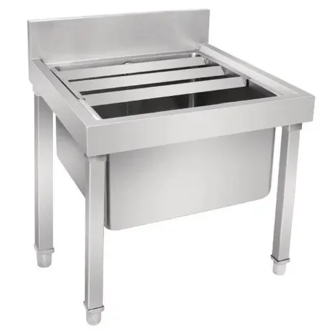 BOXED VOGUE STAINLESS STEEL MOP SINK