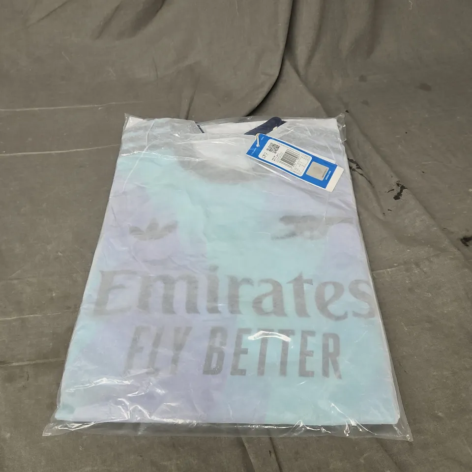 BAGGED ADIDAS ARSENAL FC 24/25 LONG SLEEVE 3RD JERSEY IN AQUA MULTI SIZE XS