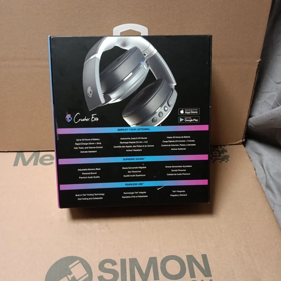 SKULLCANDY CRUSHER EVO WIRELESS HEADPHONES 