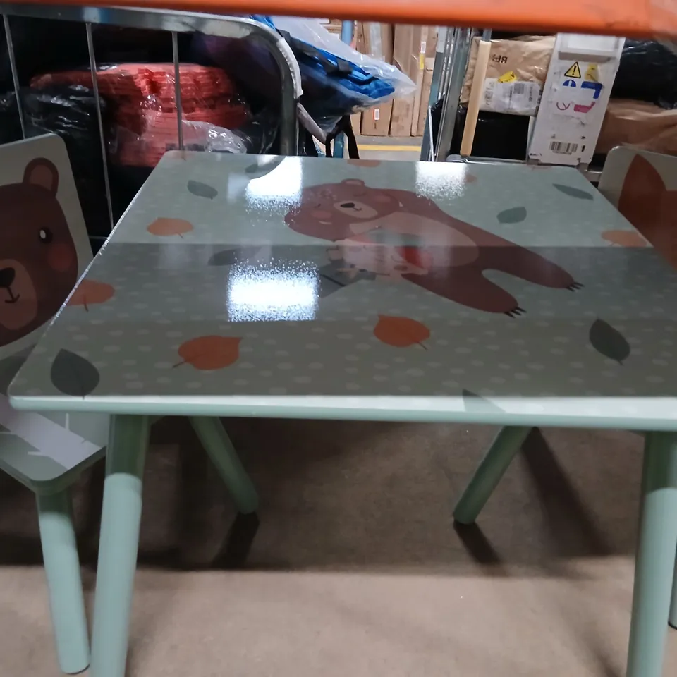 LANDAFF KIDS 3 PIECE SQUARE AND CHAIR SET