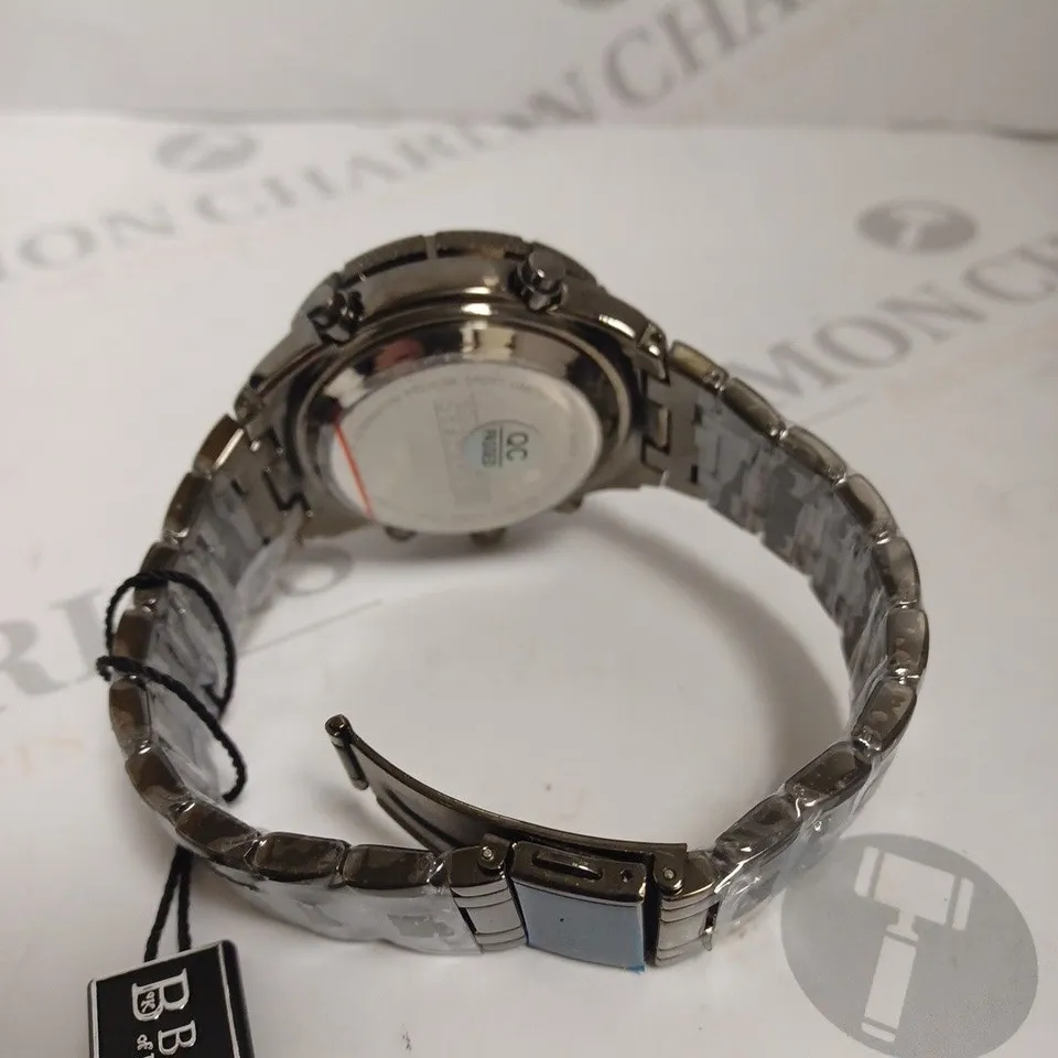 BOXED BARKERS OF KENSINGTON PREMIER SPORT BLUE DIAL WATCH 