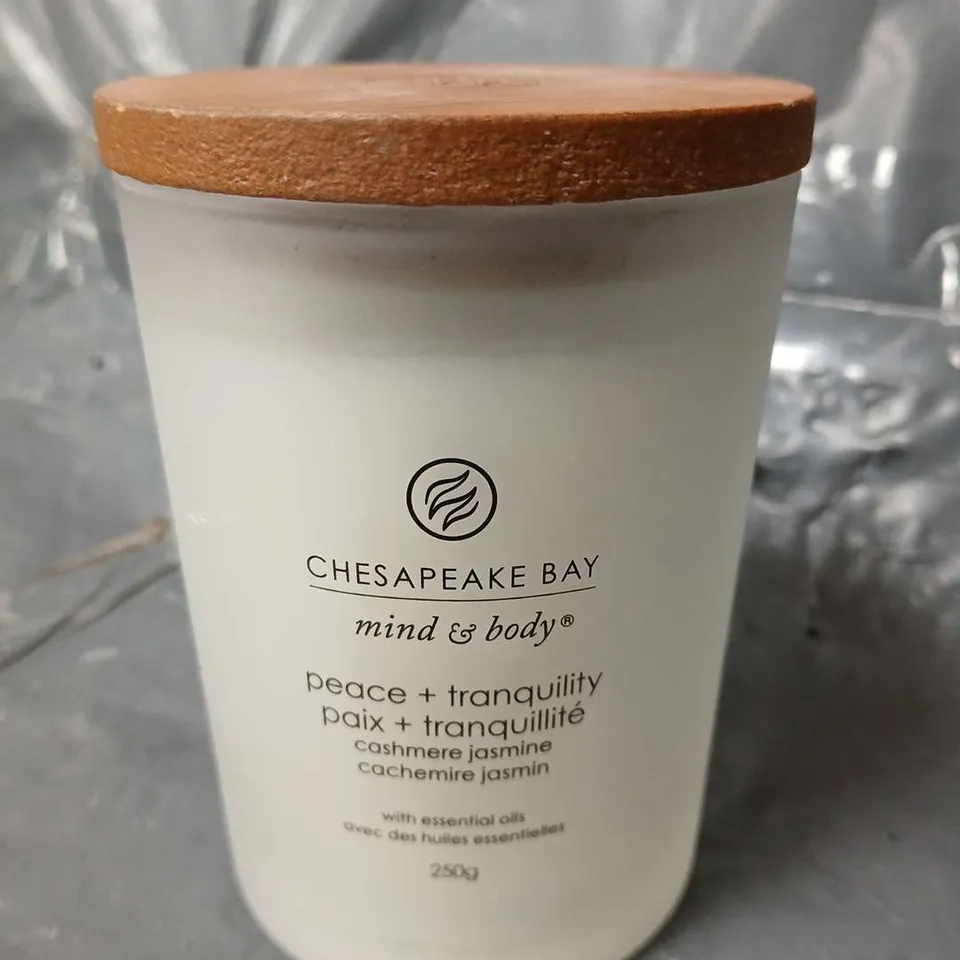 CHESAPEAKE BAY CASHEMERE JASMINE CANDLE (250g) - COLLECTION ONLY