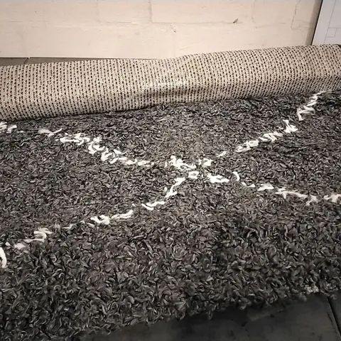 BRAND NEW PACO HOME KALMAR CARPET IN ANTHRACITE - 80X150CM