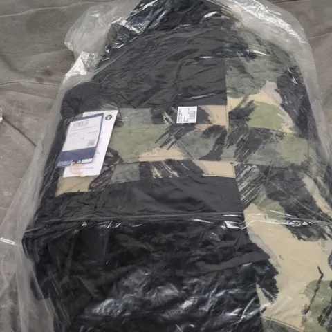 MOUNTAIN WAREHOUSE PRINTED JACKET AND PANTS SKI SET II DARK KHAKI SIZE S