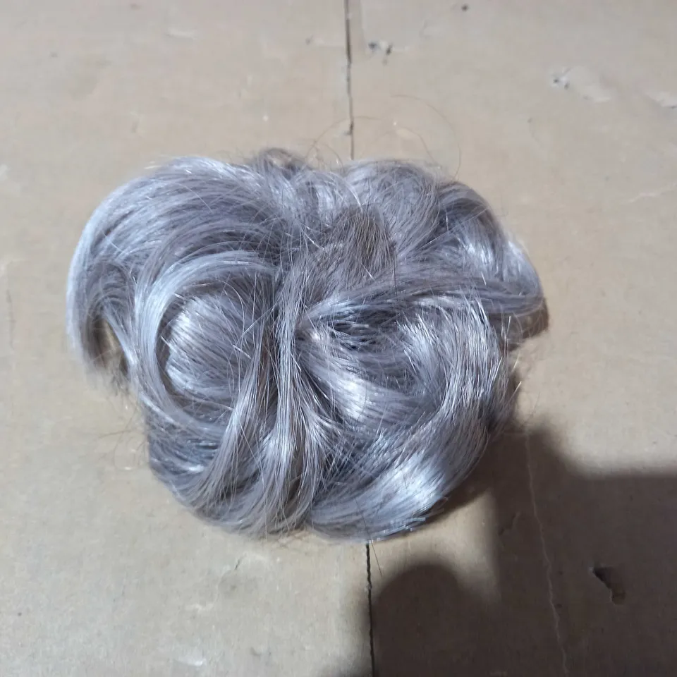 EASILOCKS HD FIBRE ELASTICATED SCRUNCHIE LIGHT GREY