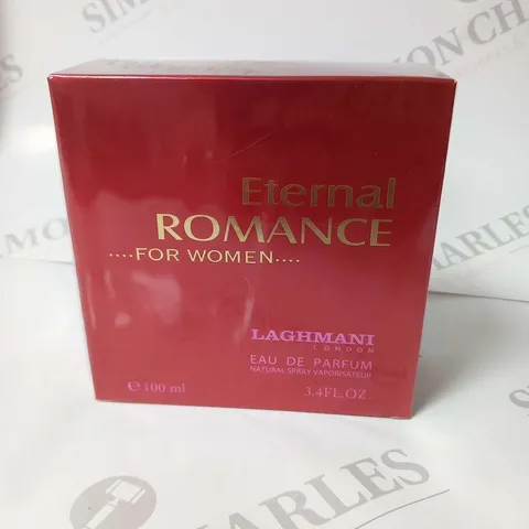 BOXED AND SEALED LAGHMANI ETERNAL ROMANCE FOR WOMEN EAU DE PARFUM 100ML