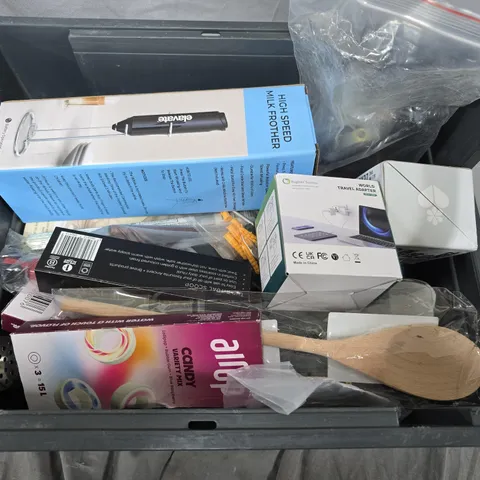 APPROXIMATELY 20 ASSORTED HOUSEHOLD ITEMS TO INCLUDE AIR UP CAPSULES, MILK FROTHER AND DISHWASHER TABLETS