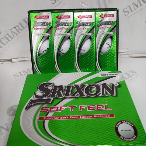 SRIXON SOFT FEEL GOLF BALLS 12 PACK