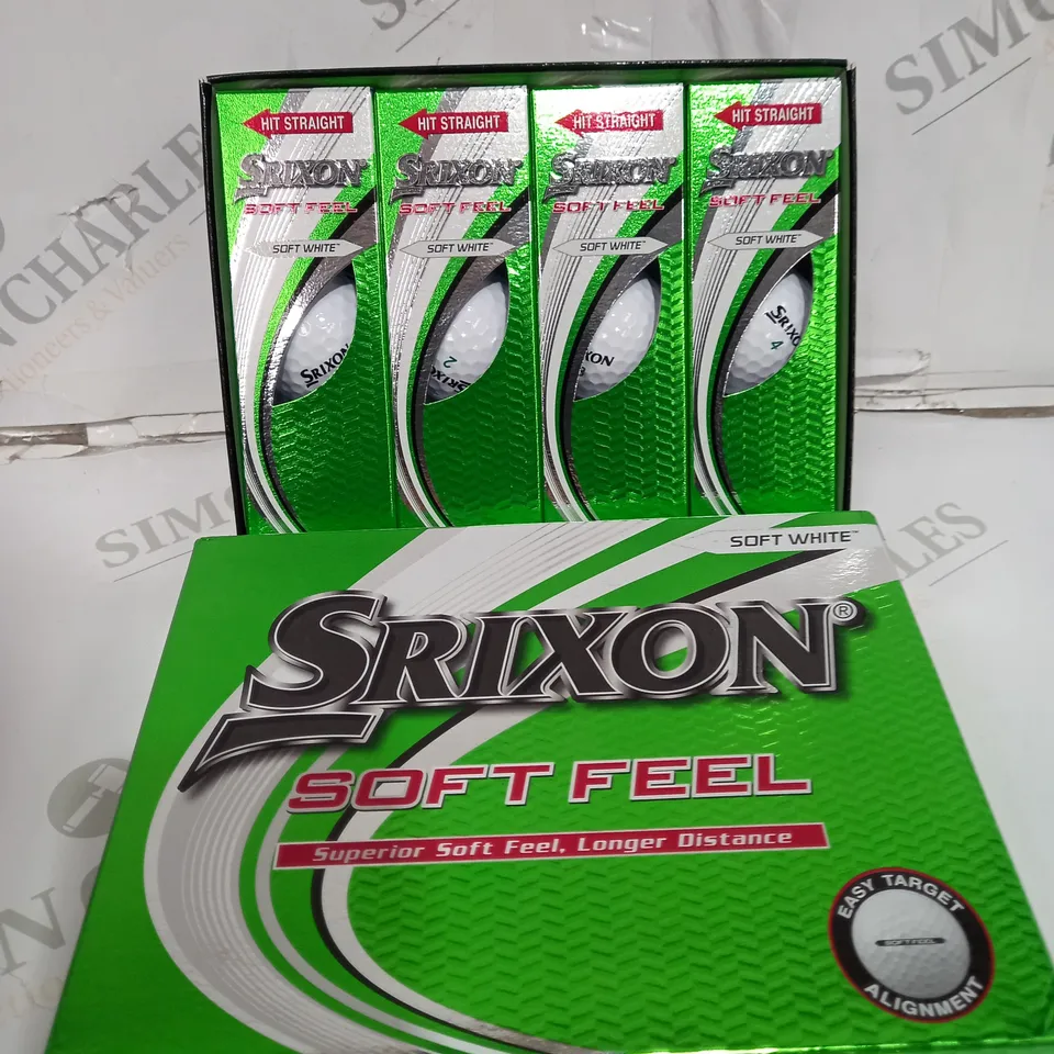 SRIXON SOFT FEEL GOLF BALLS 12 PACK