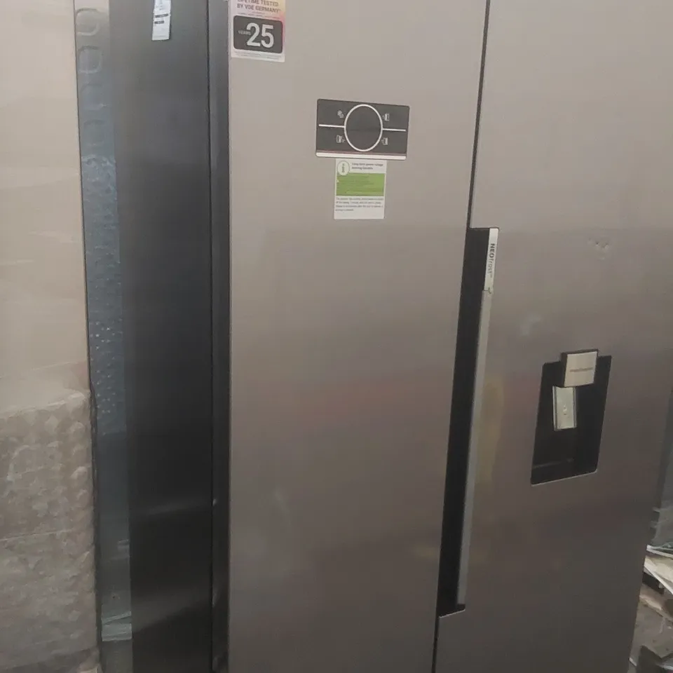 BEKO PRO HARVESTFRESH ASD2442VPS AMERICAN-STYLE FRIDGE FREEZER - STAINLESS STEEL